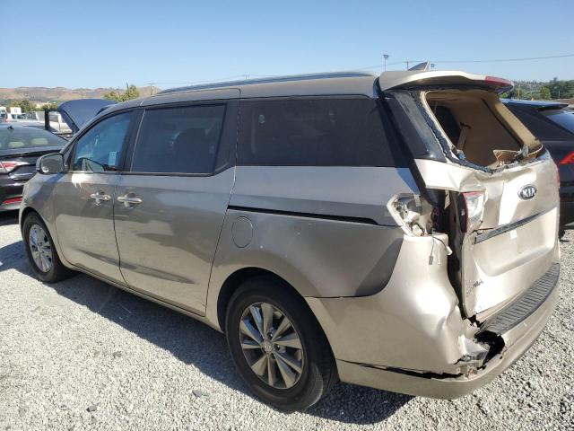 KIA SEDONA LX 2016 beige  gas KNDMB5C1XG6125222 photo #3