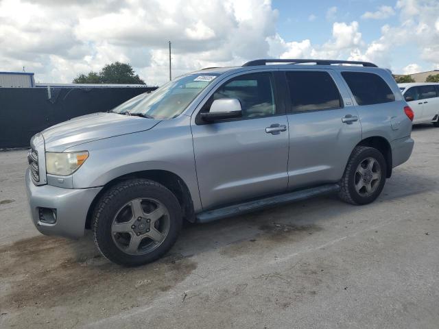 TOYOTA SEQUOIA SR 2012 silver 4dr spor gas 5TDZY5G13CS042904 photo #1