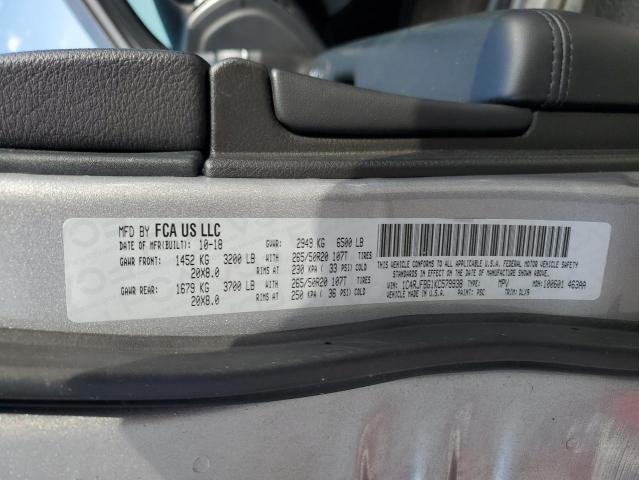 2019 JEEP GRAND CHER 1C4RJFBG1KC579938