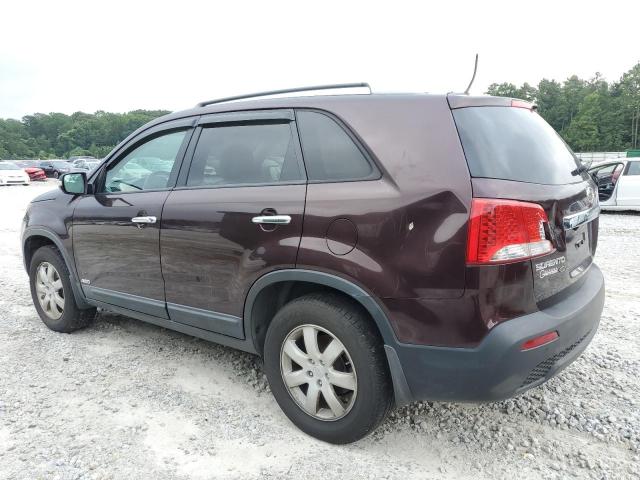 KIA SORENTO BA 2011 maroon 4dr spor gas 5XYKTCA13BG136080 photo #3
