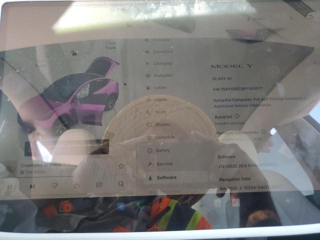 2023 TESLA MODEL Y 7SAYGDED9PF942077