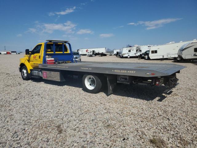 FORD F650 SUPER 2018 yellow  diesel 1FDWF6DE9JDF06823 photo #4