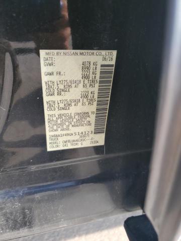 2016 NISSAN TITAN XD SL 1N6BA1F49GN514123