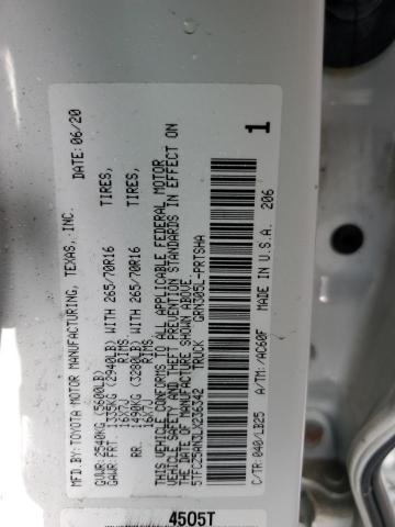 2020 TOYOTA TACOMA DOU 5TFCZ5AN3LX236342