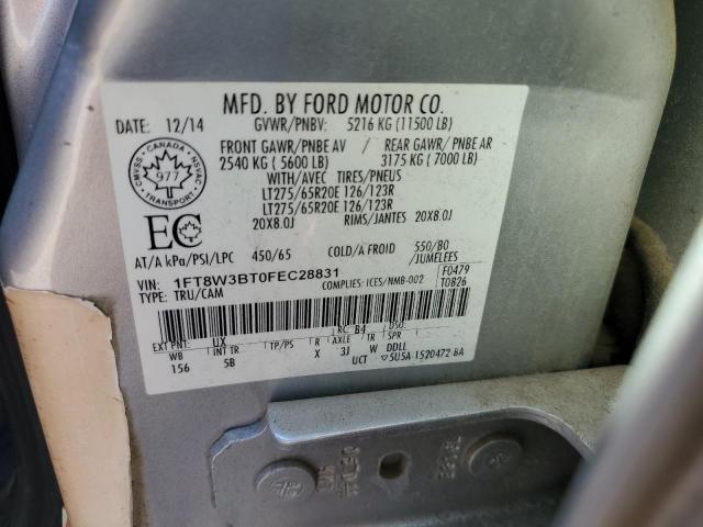 2015 FORD F350 SUPER DUTY 1FT8W3BT0FEC28831
