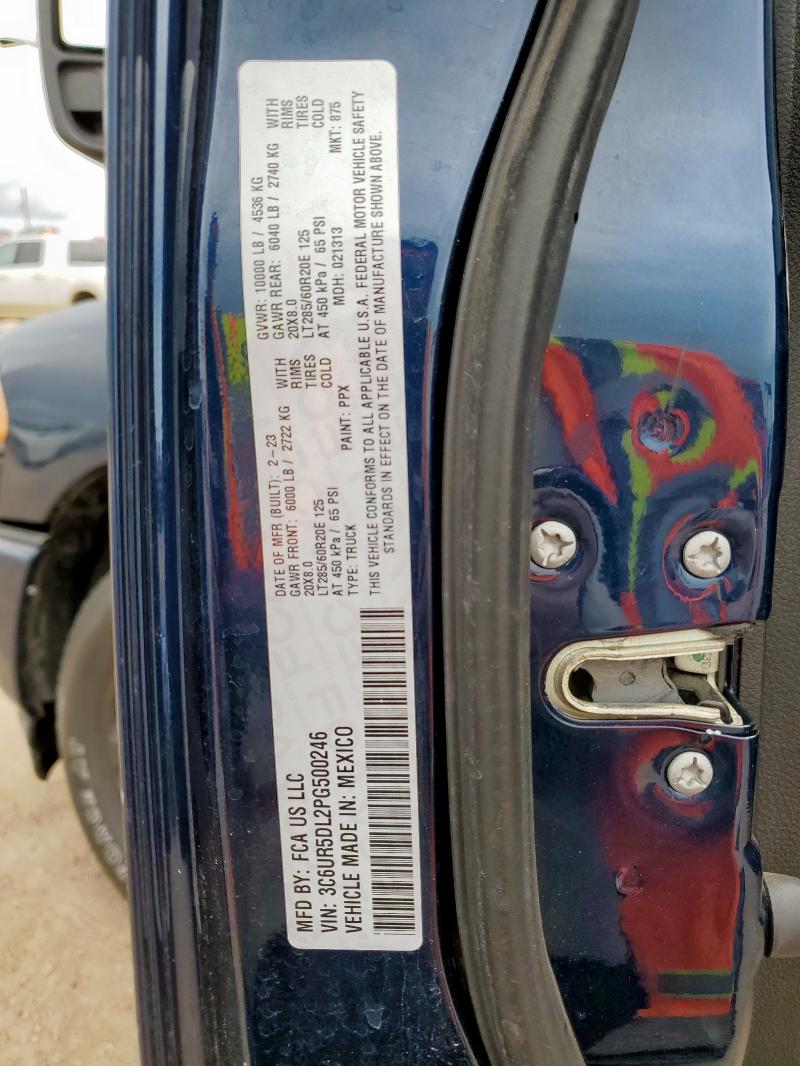2023 RAM 2500 BIG H 3C6UR5DL2PG500246