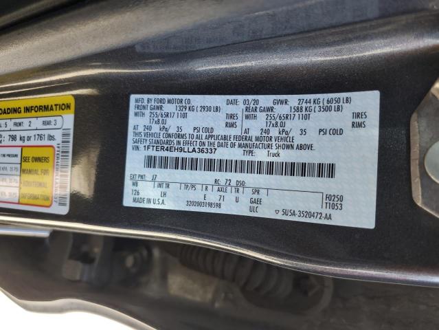 2020 FORD RANGER XL - 1FTER4EH9LLA36337