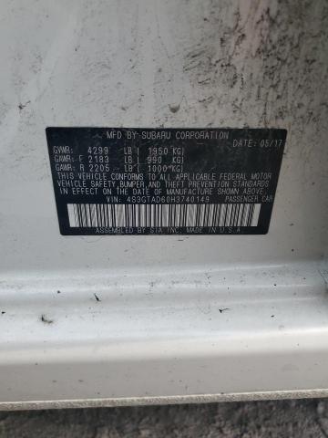 2017 SUBARU IMPREZA PR 4S3GTAD60H3740149