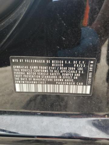 2024 VOLKSWAGEN JETTA SE 3VW7M7BU4RM013837