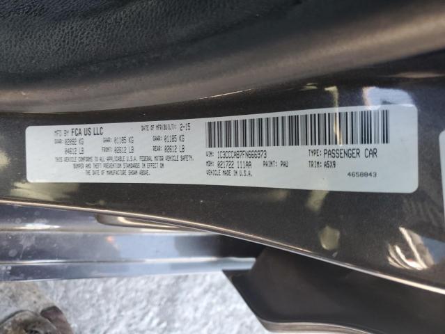 2015 CHRYSLER 200 LIMITE 1C3CCCAB7FN666973