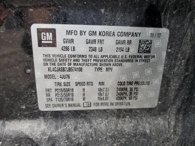 2018 BUICK ENCORE PRE KL4CJASB7JB574108