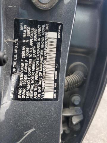 2017 HONDA CIVIC LX SHHFK7H20HU206966