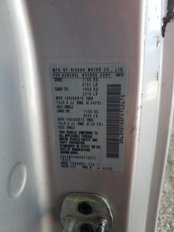 2015 CHEVROLET CITY EXPRE 3N63M0YN8FK712675