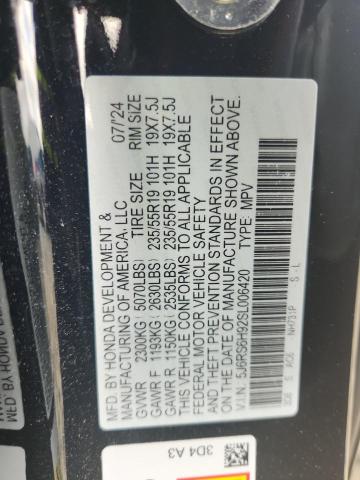 2025 HONDA CR-V SPORT 5J6RS6H92SL006420