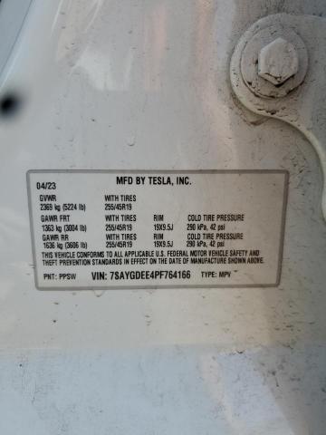 2023 TESLA MODEL Y - 7SAYGDEE4PF764166
