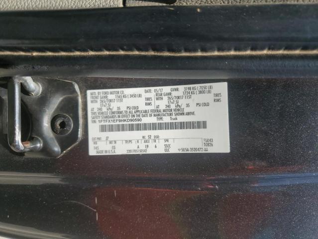 2017 FORD F150 SUPER - 1FTFX1EF9HKD90590