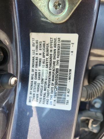 2017 HONDA CIVIC LX 19XFC2F50HE052909