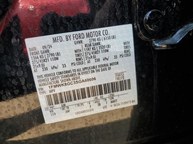 2025 FORD EXPLORER S - 1FMWK8GC3SGA60606