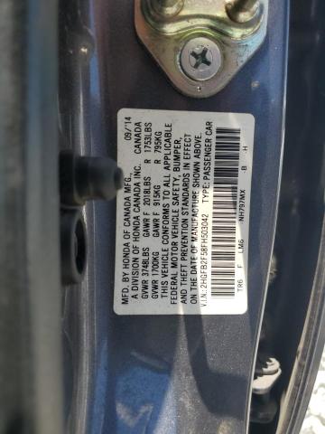 2015 HONDA CIVIC LX 2HGFB2F58FH503042