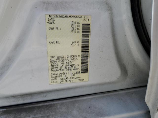 2014 NISSAN ALTIMA 2.5 - 1N4AL3AP2EN332188