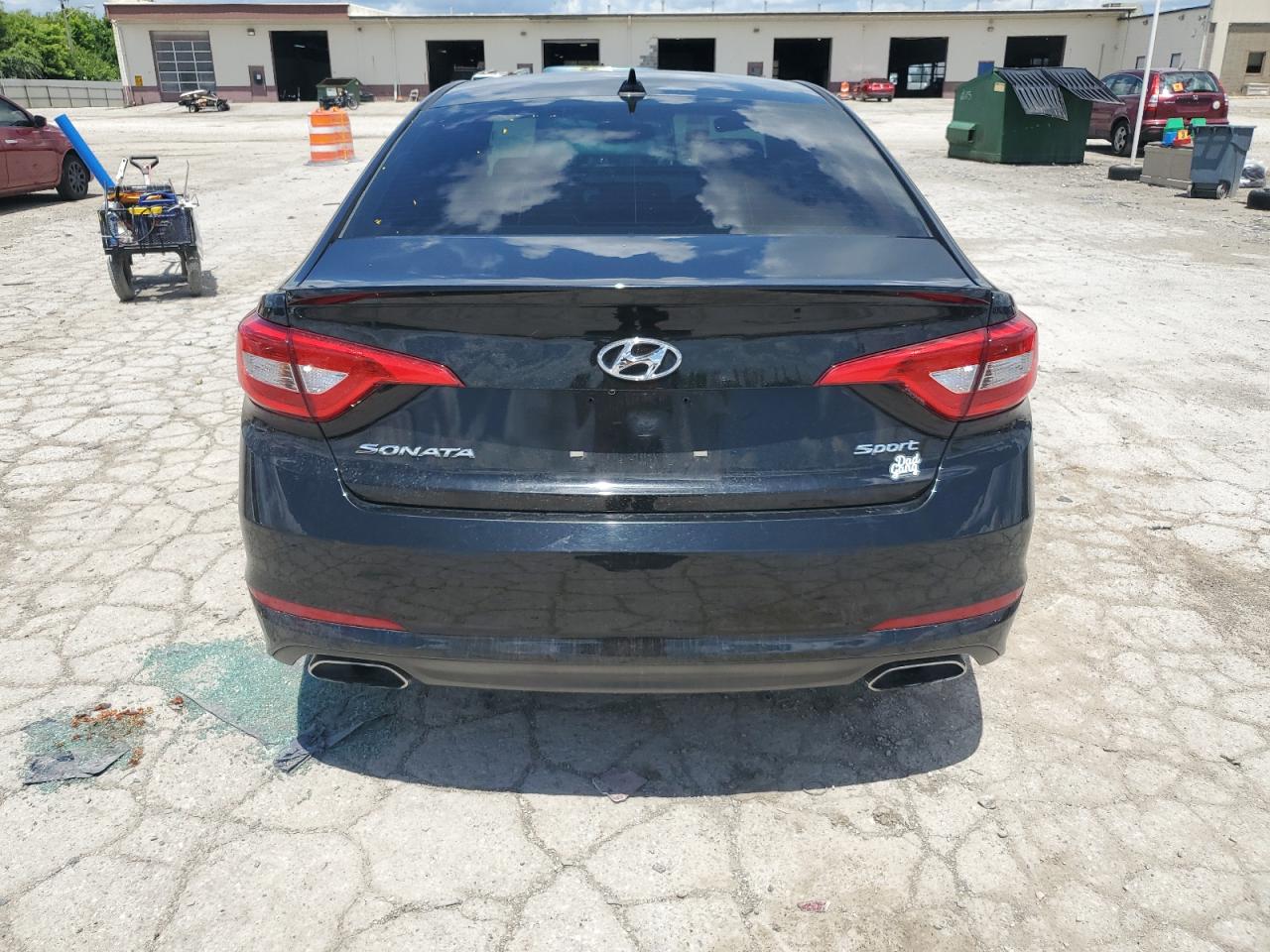 Lot #3253814568 2017 HYUNDAI SONATA SPORT