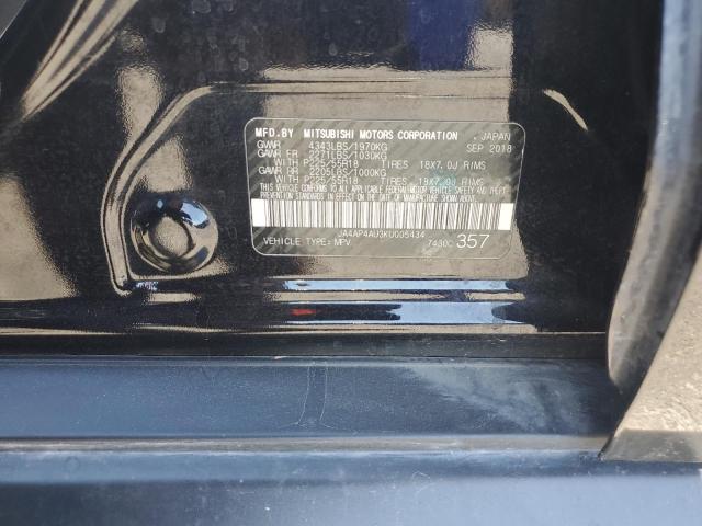 2019 MITSUBISHI OUTLANDER JA4AP4AU3KU005434