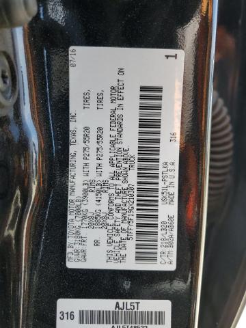 2016 TOYOTA TUNDRA CRE - 5TFFY5F19GX210307