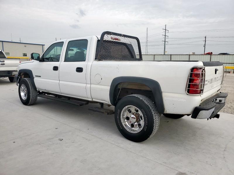 CHEVROLET SILVERADO 2007 white crew pic gas 1GCHC23U47F140645 photo #3
