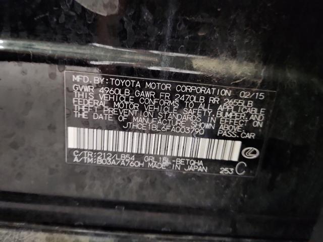 2015 LEXUS GS 350 JTHCE1BL6FA003790
