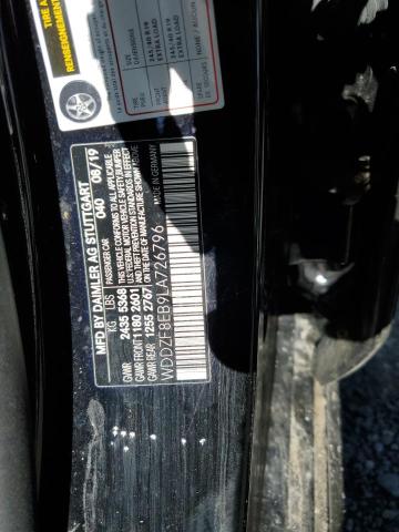 2020 MERCEDES-BENZ E 350 4MAT - WDDZF8EB9LA726796