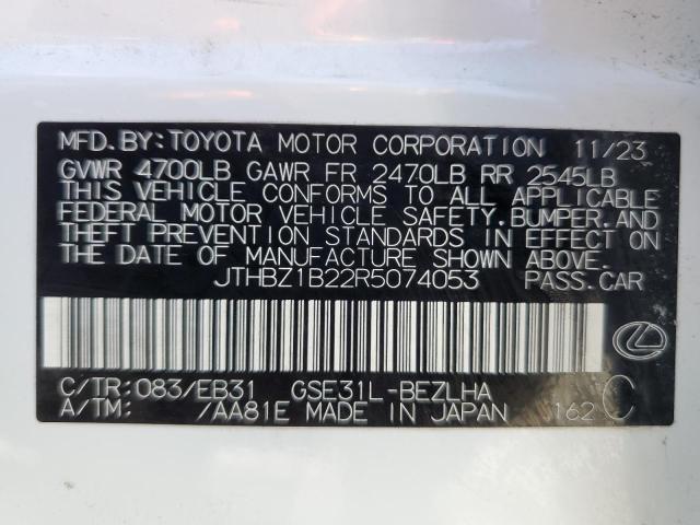 2024 LEXUS IS 350 F S JTHBZ1B22R5074053