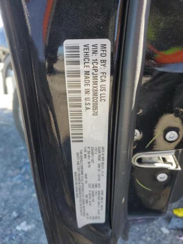 2021 JEEP CHEROKEE LATITUDE LUX 1C4PJMMX8MD200570