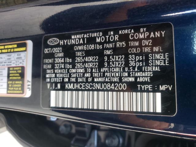 2022 GENESIS GV80 BASE KMUHCESC3NU084200