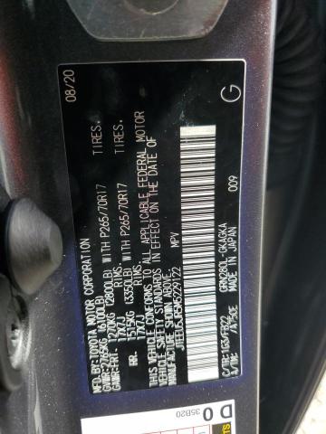 2021 TOYOTA 4RUNNER SR JTEEU5JR5M5229122