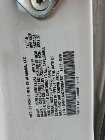 2019 HONDA ODYSSEY LX 5FNRL6H25KB064787
