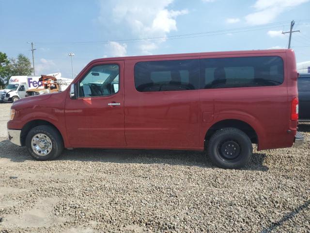 NISSAN NV 3500 S 2017 red  gas 5BZBF0AA7HN850995 photo #3