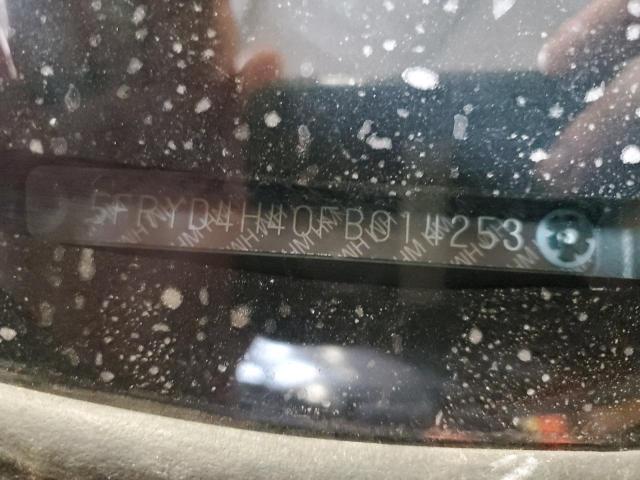 2015 ACURA MDX TECHNO 5FRYD4H40FB014253