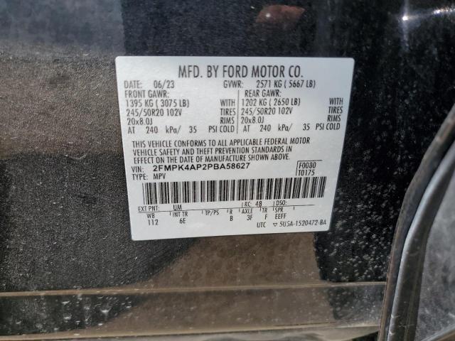 2023 FORD EDGE ST 2FMPK4AP2PBA58627