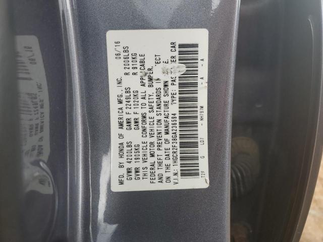 2016 HONDA ACCORD LX 1HGCR2F38GA236594