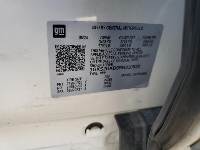 2024 GMC YUKON XL K 1GKS2GKD6RR310923