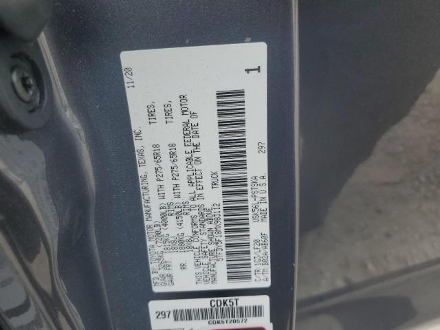2021 TOYOTA TUNDRA CREWMAX SR5 5TFDY5F18MX983112