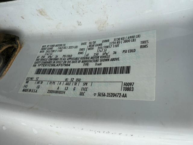 1FTEX1C50LKF57904 2020 FORD F-150