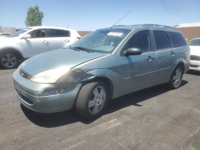 FORD FOCUS SE 2004 green  gas 1FAFP36384W191801 photo #1