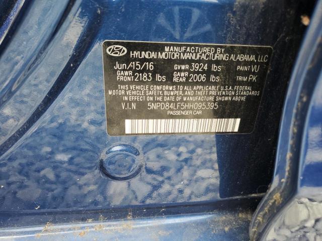 2017 HYUNDAI ELANTRA SE - 5NPD84LF5HH095395