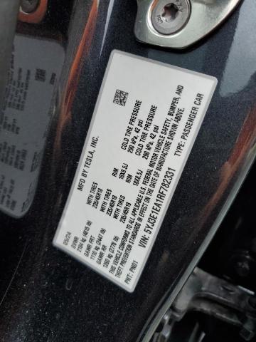 2024 TESLA MODEL 3 5YJ3E1EA1RF782331