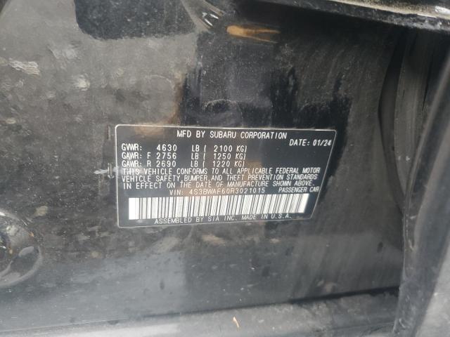 2024 SUBARU LEGACY PRE 4S3BWAF60R3021015