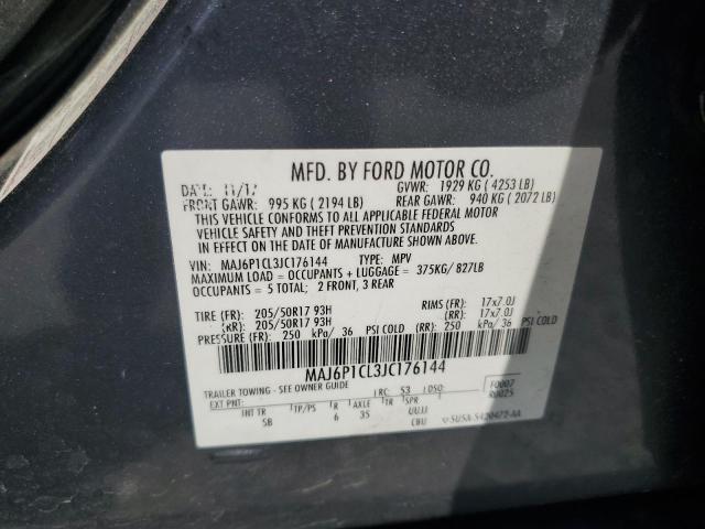 2018 FORD ECOSPORT S MAJ6P1CL3JC176144