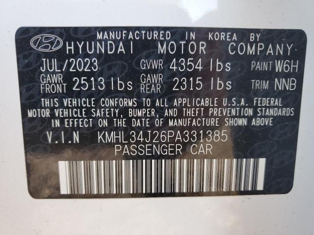 2023 HYUNDAI SONATA LIM KMHL34J26PA331385