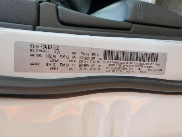 2019 JEEP GRAND CHER 1C4RJFAG8KC695008