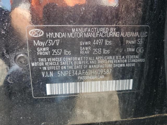 2018 HYUNDAI SONATA SPO - 5NPE34AF6JH609587